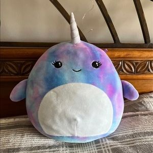Squishmallows Hallie the Narwhal 8" Stuffed Plush